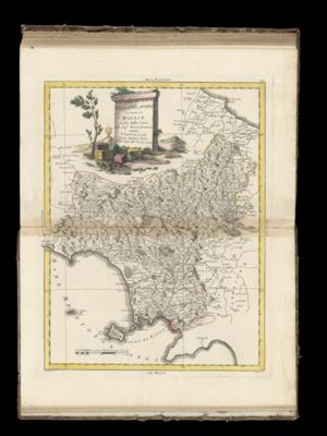 Terra di Lavoro e Contea di Molise tratta dalle carte del Sigr: Rizzi Zannoni
