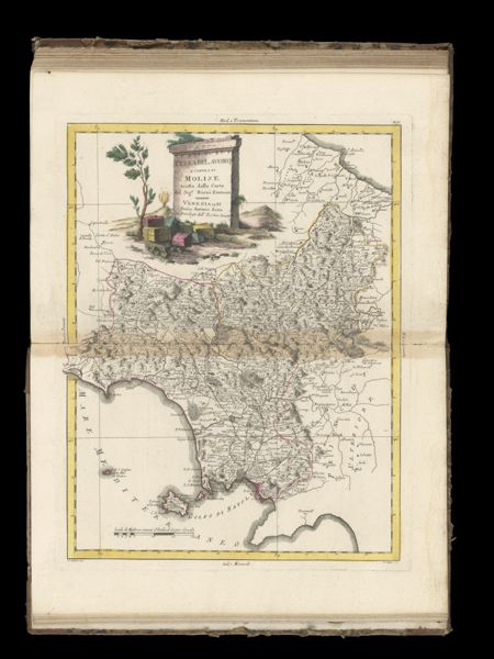 Terra di Lavoro e Contea di Molise tratta dalle carte del Sigr: Rizzi Zannoni