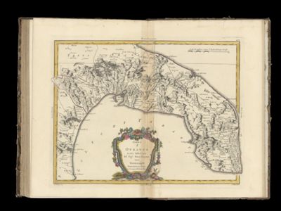Terra d' Otranto tratta dalle carte del Sigr: Rizzi Zannoni