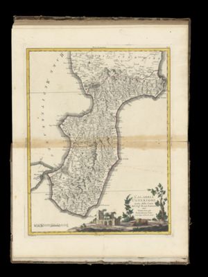 Calabria Ulterioire tratta dalle carte del Sigr: Rizzi Zannoni