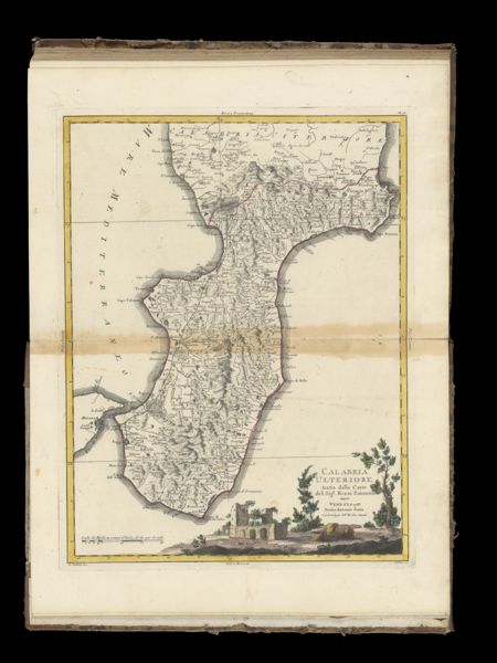 Calabria Ulterioire tratta dalle carte del Sigr: Rizzi Zannoni