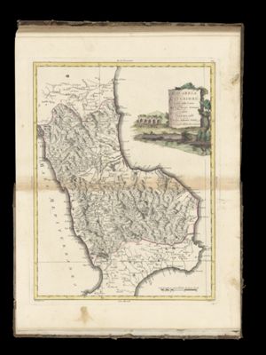 Calabria Citeriore tratta dalle carte del Sigr: Rizzi Zannoni