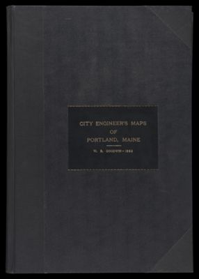 City Engineer's Maps of Portland, Maine