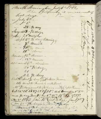 North Stonington July 4th 1842 [...]