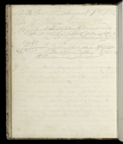 North Stonington August 7th 1843