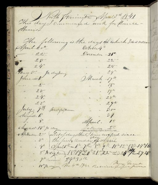 North Stonington April 5th 1841