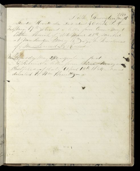 North Stonington May 13th 1844
