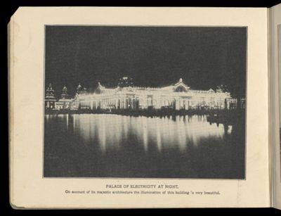 Palace of Electricity at Night