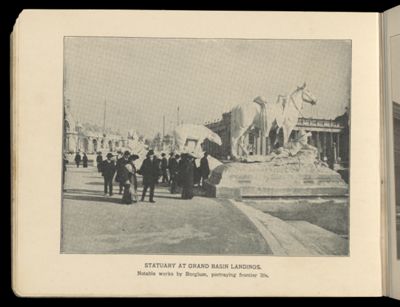 Statuary at Grand Basin Landings