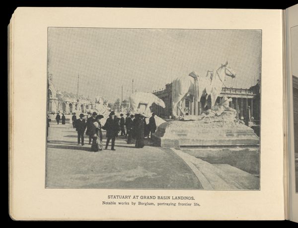 Statuary at Grand Basin Landings