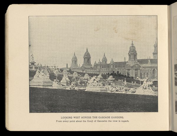 Looking West Across the Cascade Gardens