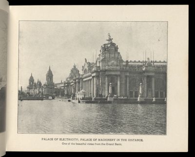 Palace of Electricity; Palace of Machinery in the Distance.