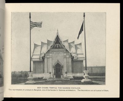 Ben Chama Temple, the Siamese Pavilion