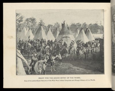 Ready for the Grand Entry of the Tribes
