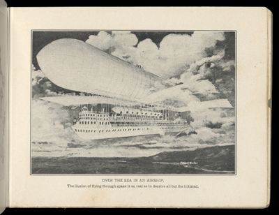 Over the Sea in an Airship