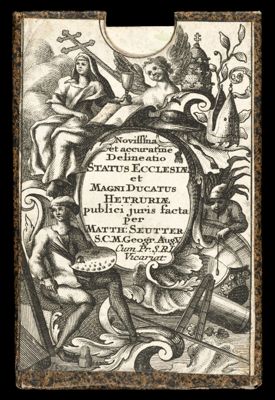 Novissima et accuratme delineatio Status Ecclesiæ et Magni Ducatus Hetruriæ publici juris facta per Matth: Seutter S.C.M. Geogr. Aug. V. Cum Pr. S. R. I. Vicariat.