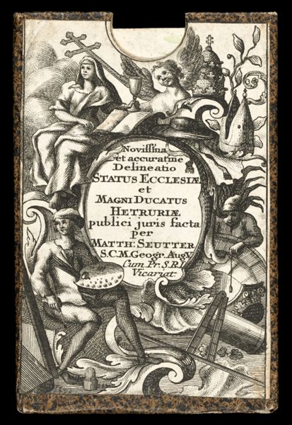 Novissima et accuratme delineatio Status Ecclesiæ et Magni Ducatus Hetruriæ publici juris facta per Matth: Seutter S.C.M. Geogr. Aug. V. Cum Pr. S. R. I. Vicariat.