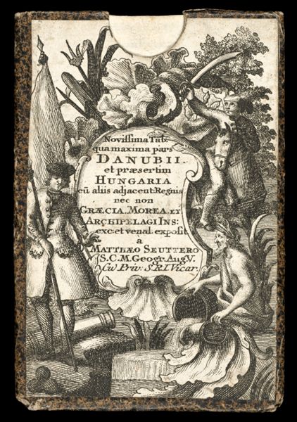 Novissima Tab. qua maxima pars Danubii. et praesertim Hungaria cu aliis adjacent:Regnis nec non Graecia, Morea, et Archipelagi Ins: exc: et venal. exposit à Matthaeo Seuttero S. C. M. Geogr. Aug. V. Cu Priv: S. R. I. Vicar.