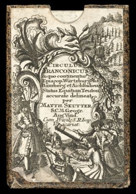 Circulus Franconicus in quo continentur Episcop. Würtzburgens Bamberg. et Aichstadien Status Equitum Teuton accurate delineat per Matth. Seutter, S. C. M. Geogr. Aug. Vind. Cum Privile S. R. Imp. Vicariat.
