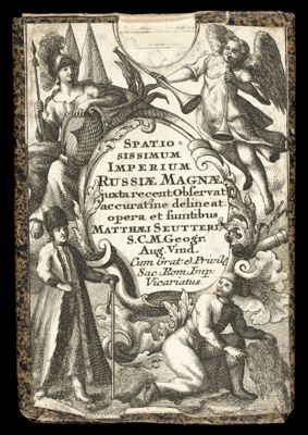 Spatiosissimum Imperium Russiae Magnae juxta recent: observat accuratme delineat: opera et sumtibus Matthaei Seutteri S.C.M. Geogr. Aug. Vind. Cum Grat. e. Privile. Sac. Rom: Rom: Imp: Vicariatus.