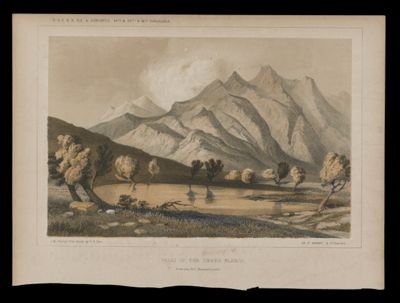 Peaks of the Sierra Blanca from near Fort Massachusetts