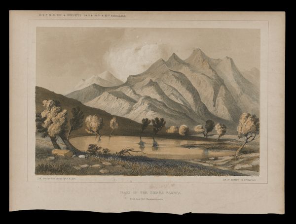 Peaks of the Sierra Blanca from near Fort Massachusetts