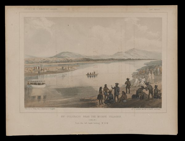 Rio Colorado Near the Mojave Villages
