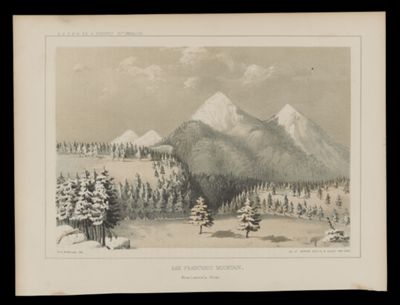 San Francisco Mountain - From Leroux's River