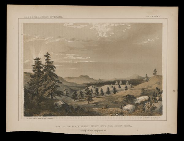View of the Black Forest Mount Hope and Sierra Prieta