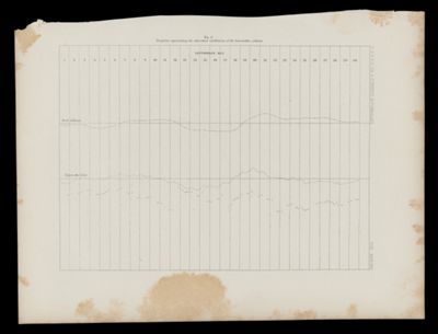 No. 2 - Diagram representing the abnormal oscillations of the barometric column