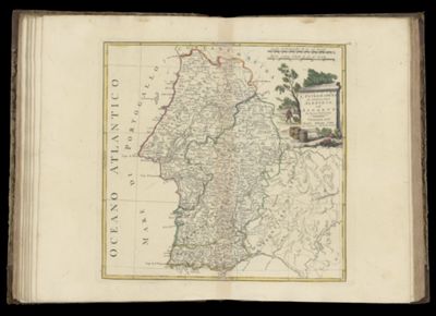 L' Estremadura di Portogallo Alentejo, ed Algarve di nuova projezione