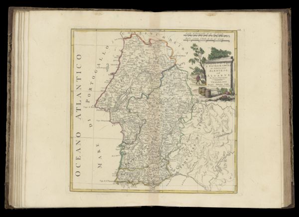 L' Estremadura di Portogallo Alentejo, ed Algarve di nuova projezione