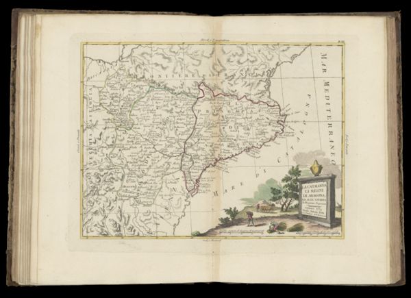 La Catalogna li Regni di Aragona, ed alta Navarra di novissima projezione