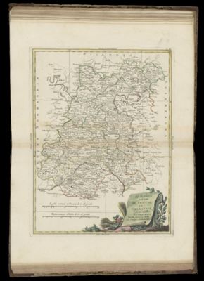 Li Governi dell' Isola di Francia, ed Orleanois. Di nuova projezione