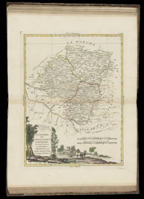 Li Governi del Limosin, Quercy, e Perigord di nuova projezione