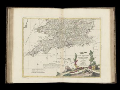 Parte meridionale dell' Inghilterra, e del Principato di Galles di nuova projezione