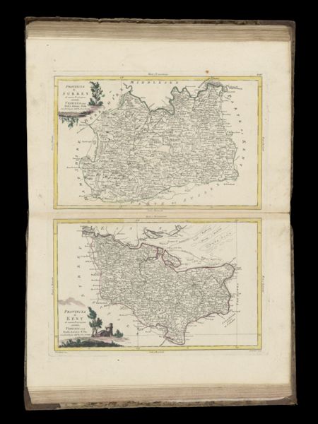 Provincia di Surrey di nuova Projezione / Provincia di Kent di nuova projezione
