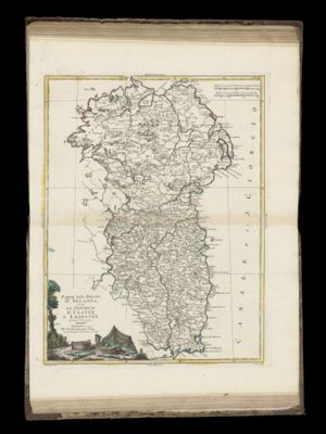 Parte del Regno d' Irlanda, cioe' le Provincie d' Ulster, e Leinster di nuova projezione