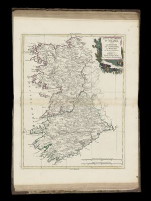Parte del Regno d' Irlanda, cioè le provincie di Connaught, e Munster di nuova projezione