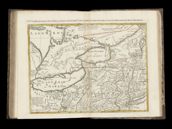 La Pensilvania, la Nuova York, Il Jersey Settentrio: le, con la Parte Occidentale del Connecticut, Massachusset-s-Bay e l' Irochesia.