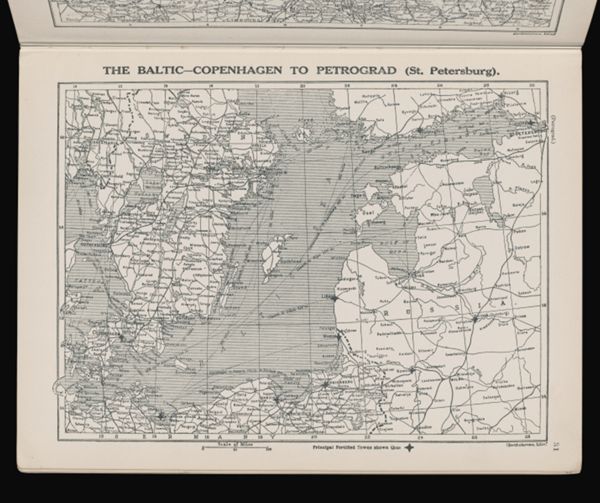 The Baltic-Copenhagen to Petrograd (St. Petersburg)