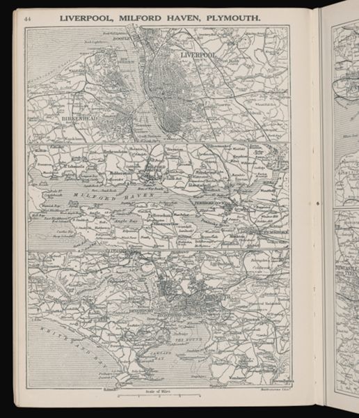 Liverpool, Milford Haven, Plymouth