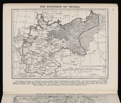 The extension of Prussia