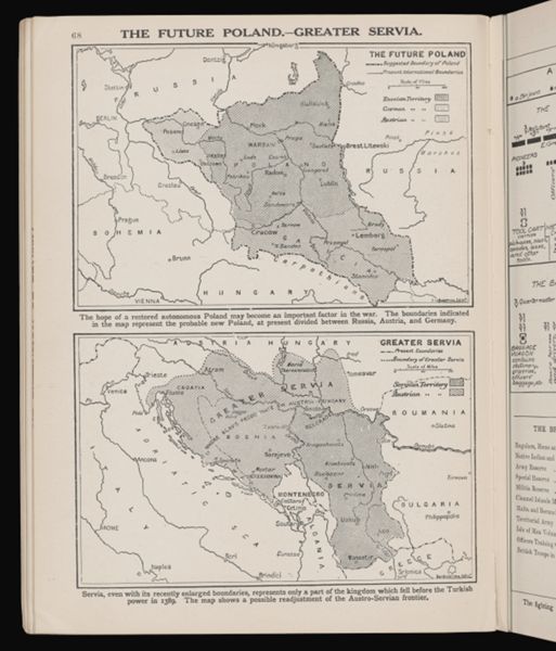 The future Poland greater Servia