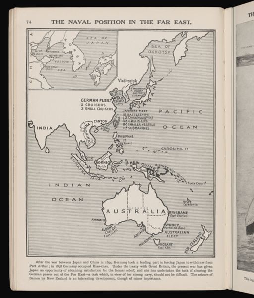 The naval position in the Far East