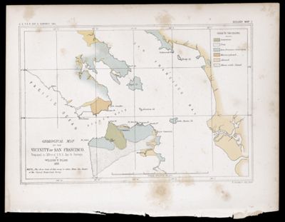 Geological Map of the Vicinity of San Francisco.