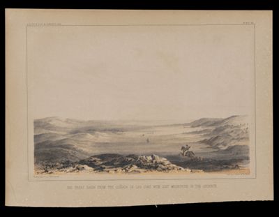 The Great Basin from the Cañada de Las Uvas with Lost Mountains in the Distance