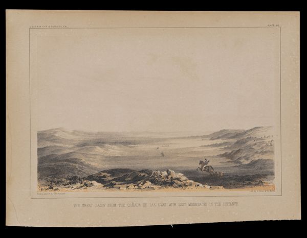 The Great Basin from the Cañada de Las Uvas with Lost Mountains in the Distance