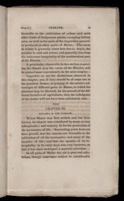 Chapter III. Remarks on the climate.