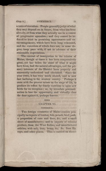 Chapter VI. Commerce.